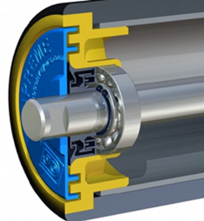 Convey idler roller